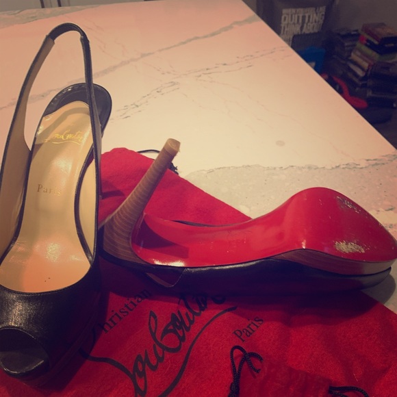 Christian Louboutin Slingback heels